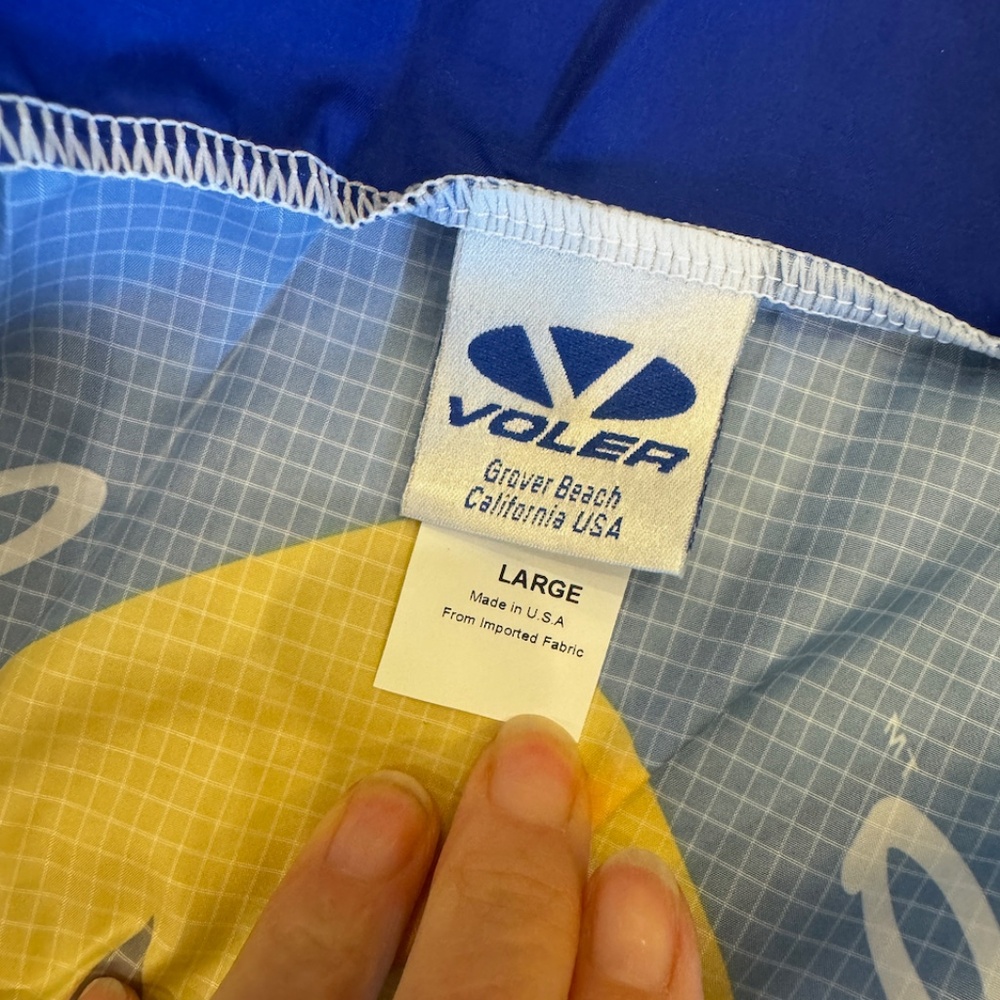 Voler Vortex Ripstop Race Raglan Full Zip Long Sleeve Cycling Jacket - Picture 3 of 6